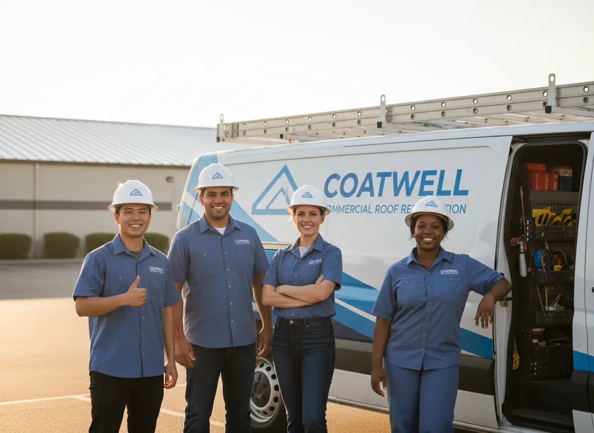 Commercial roof coating company in Trimble, MO
